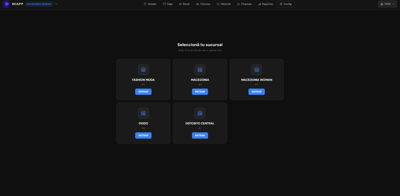 Sistema POS Multisucursal con Gestión Financiera